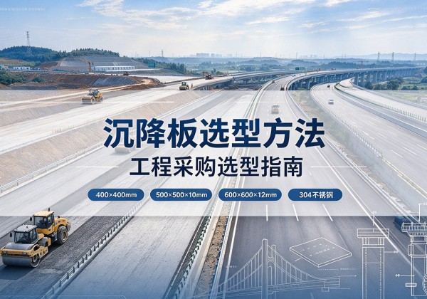 猇亭沉降板选择方法